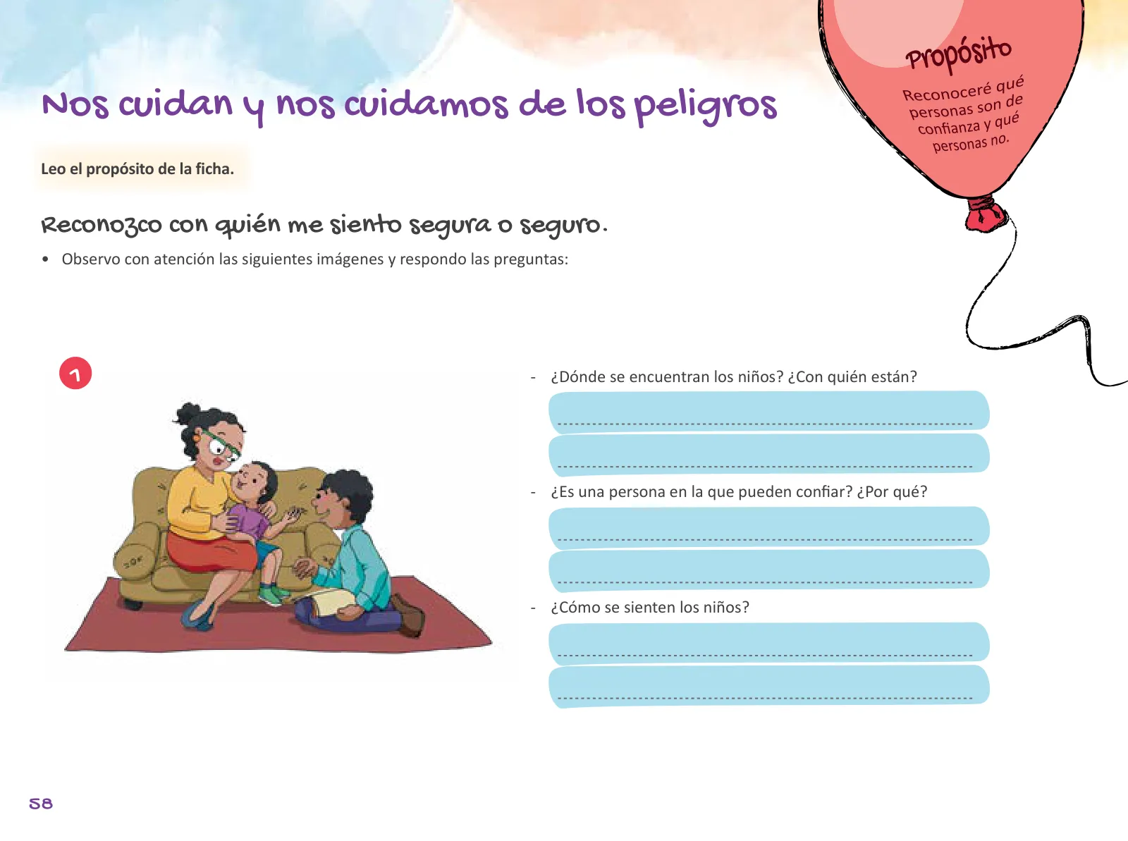 Miniatura página 60 de Cuadernillo de Tutoría 4 : cuarto grado de Educación Primaria · 2021