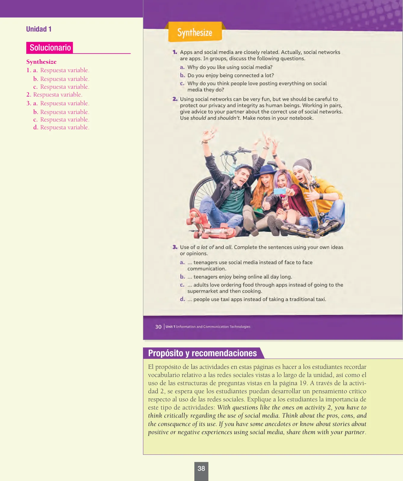 Página 39 de Inglés – Octavo Básico | Student’s Book MINEDUC – Descargar PDF · 2024