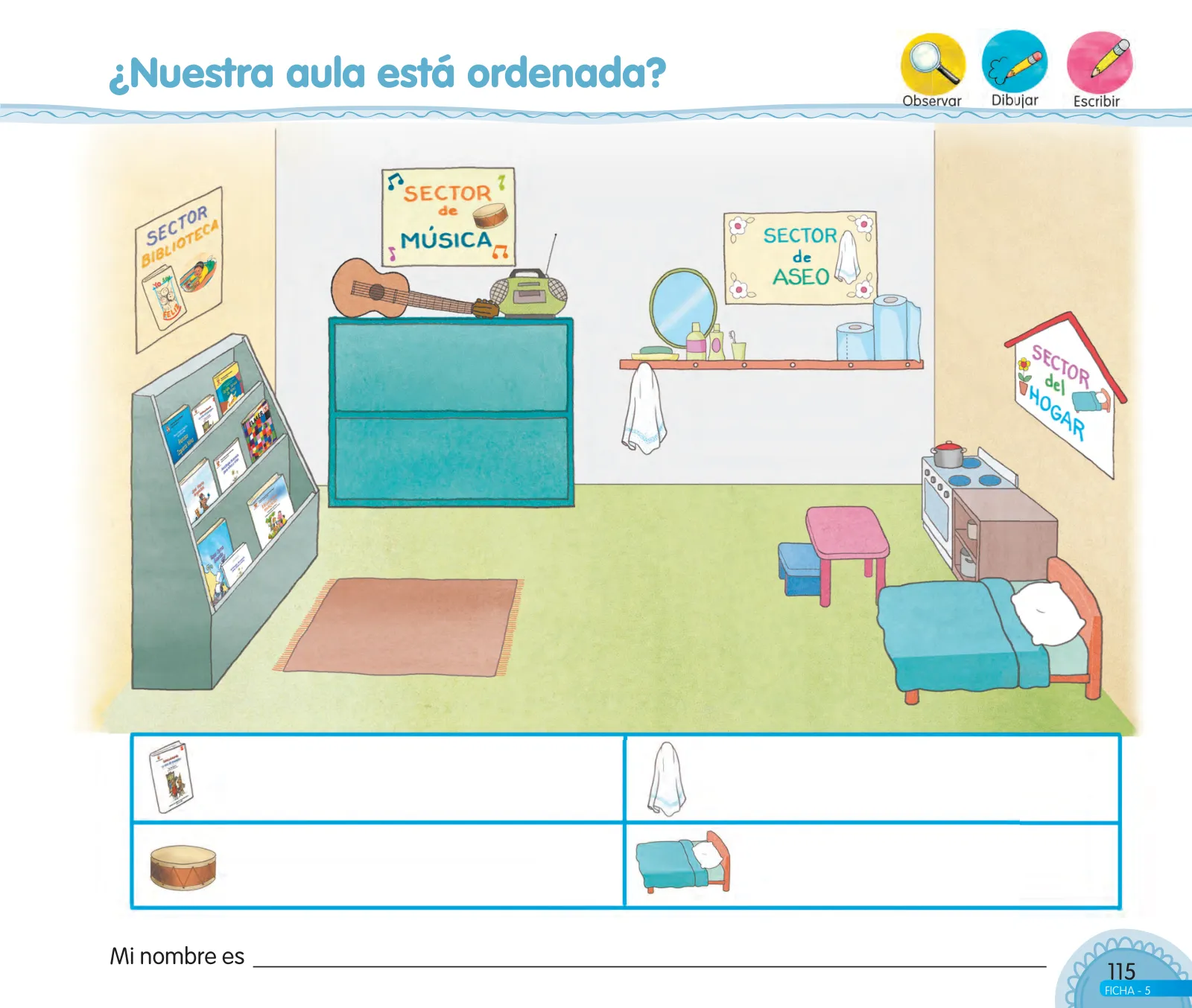 Miniatura página 117 de Aprendemos jugando : cuaderno de trabajo, 5 años · 2016