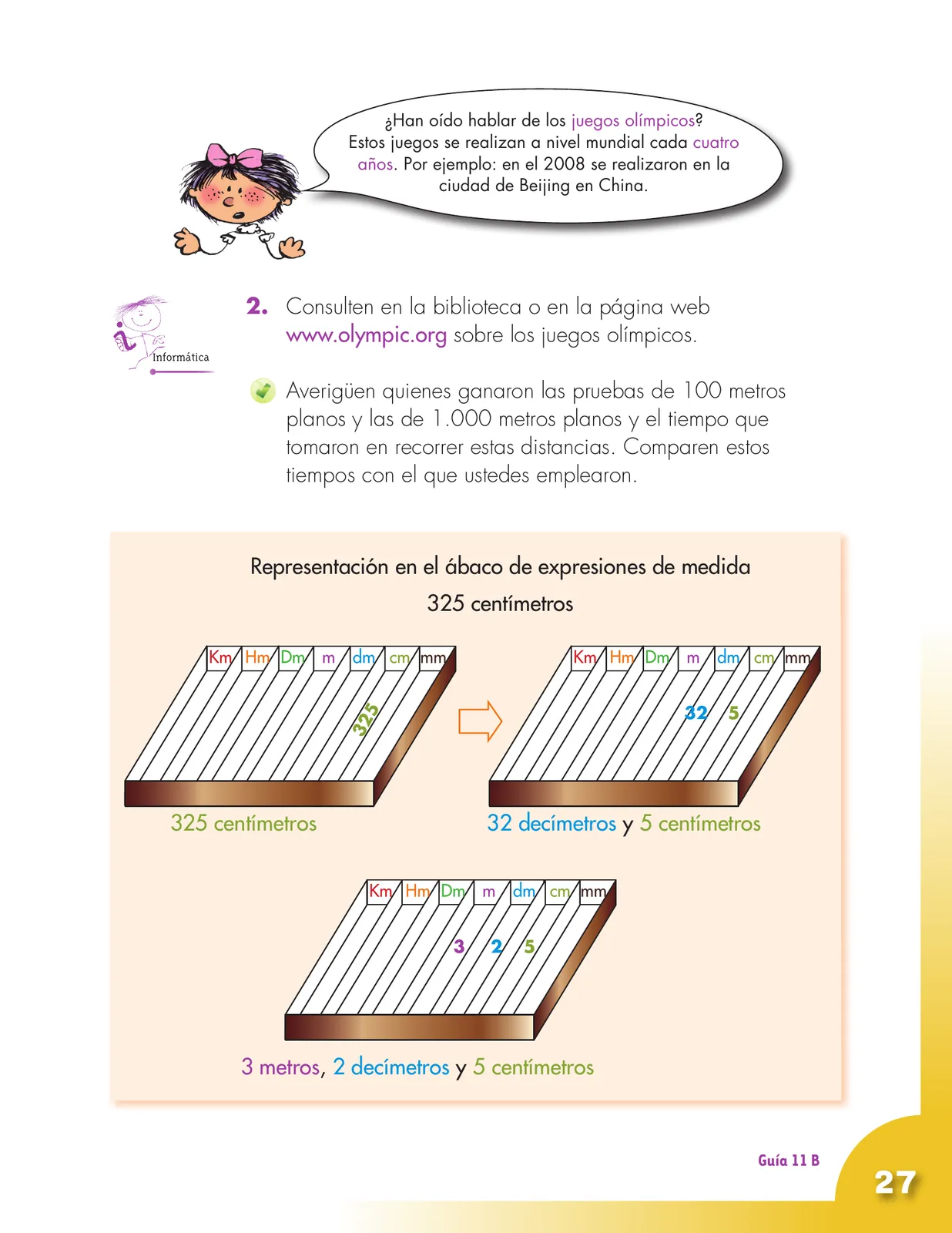 Miniatura página 27 de Matematica 3° · Cartilla 02