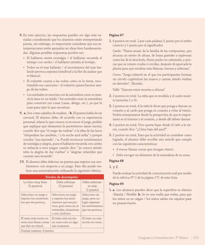 Página 161 de Lenguaje y Comunicación – Tercero Básico | Texto del Estudiante MINEDUC – Descargar PDF · 2024