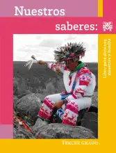 Portada de Nuestros saberes: Libro para alumnos, maestros y familia. Libro de Educación Primaria Grado 3° Ciclo Escolar 2025 - 2026