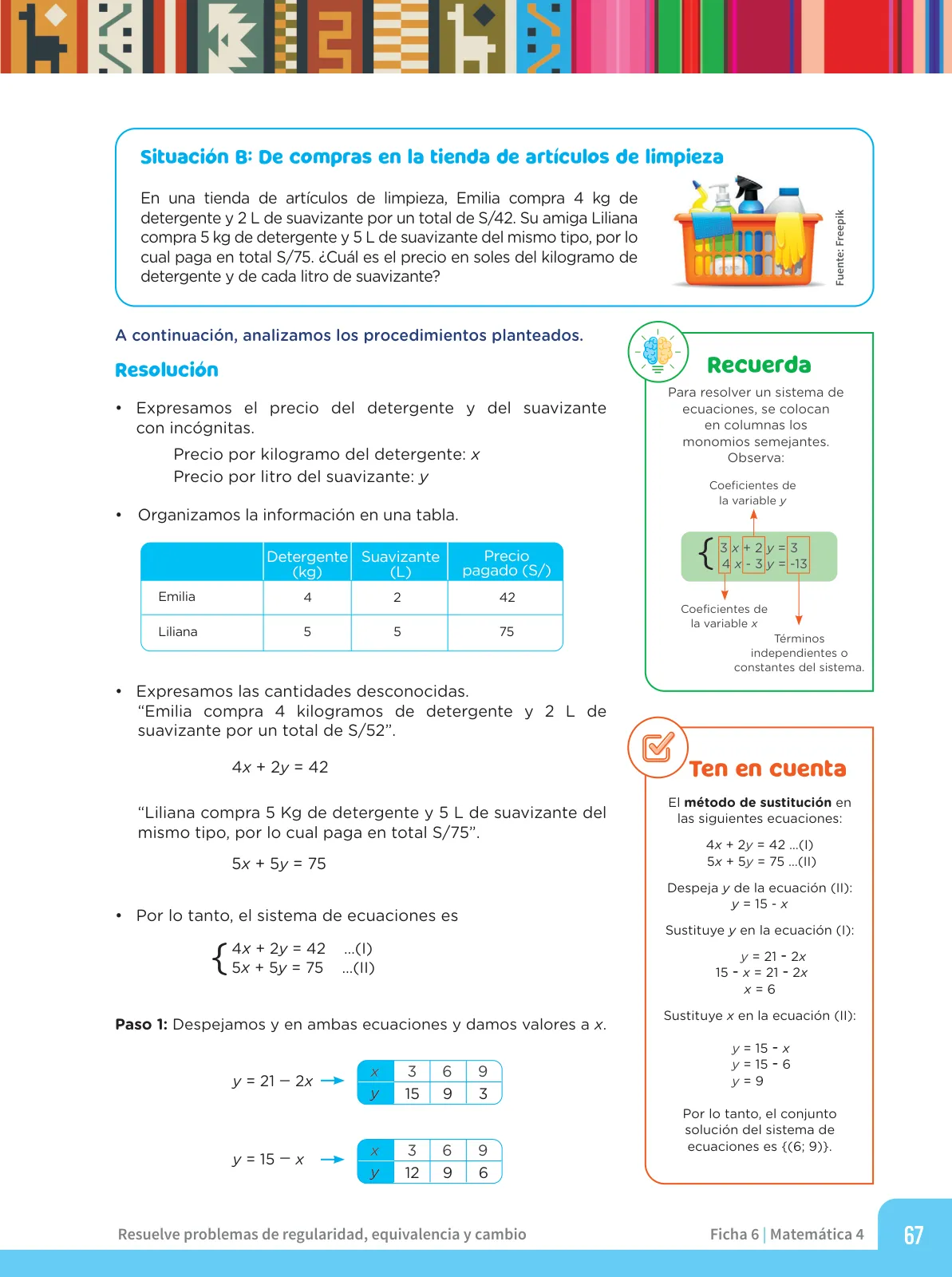 Página 69 de Fichas de Matemática 4 · 2024