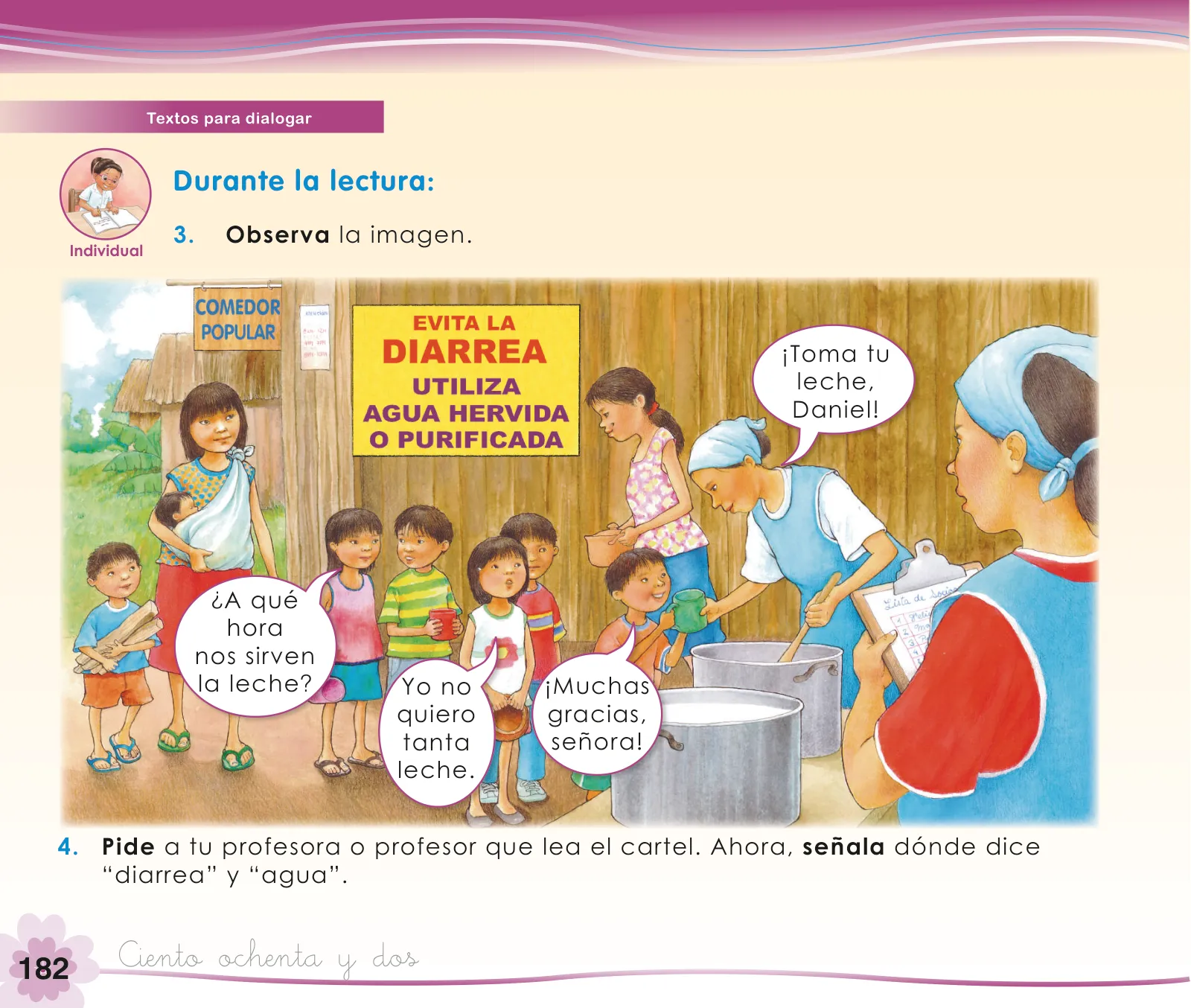 Miniatura página 184 de Comunicación 1 : cuaderno de trabajo para primer grado de Educación Primaria 2019 · 2019