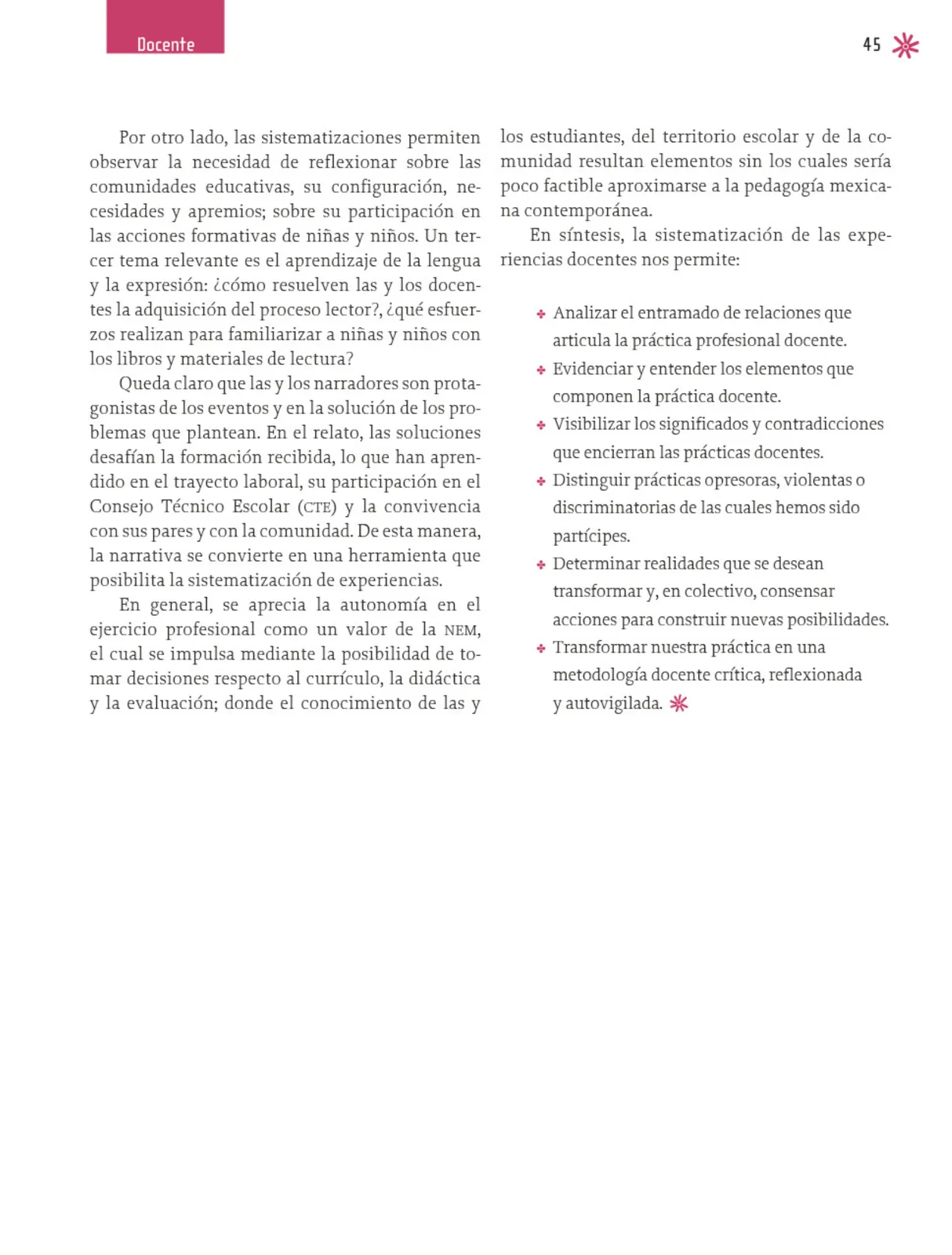 Página 46 de Un libro sin recetas para la maestra y el maestro. Fase 2 Libro de Educación Preescolar Grado 1°, 2°, 3° Ciclo Escolar 2025 - 2026
