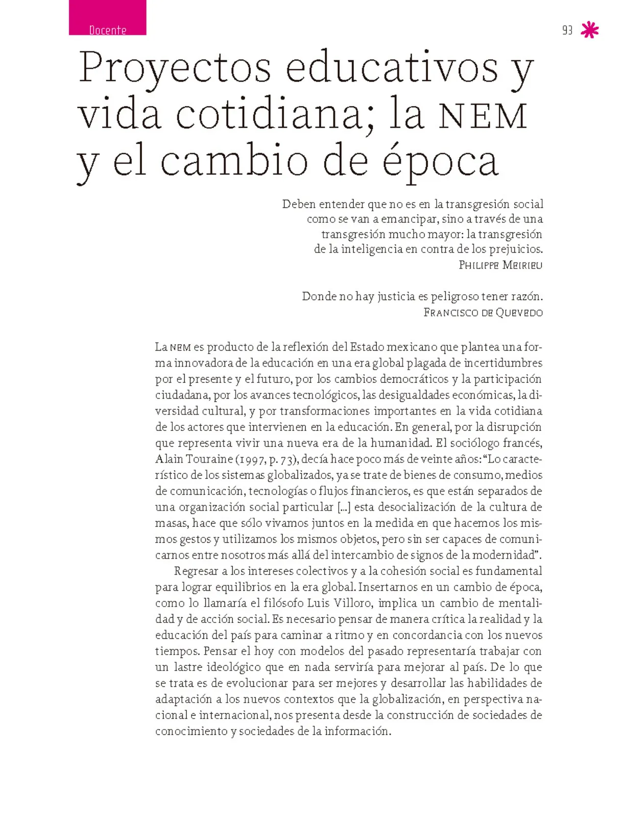 Miniatura página 94 de Un libro sin recetas para la maestra y el maestro. Fase 6.  Libro de Educación Secundaria Grado 1°, 2°, 3°  Ciclo Escolar 2025 - 2026