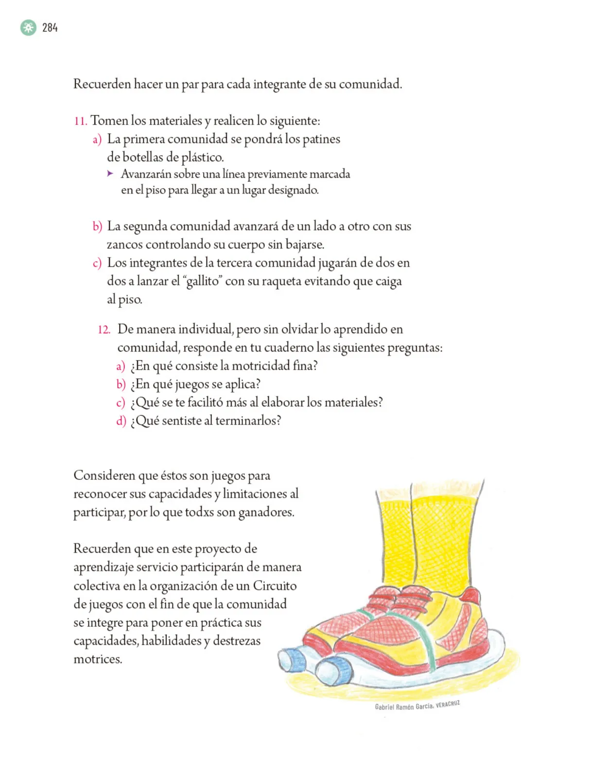 Página 287 de Proyectos Escolares. Libro de Educación Primaria Grado 5° Ciclo Escolar 2025 - 2026
