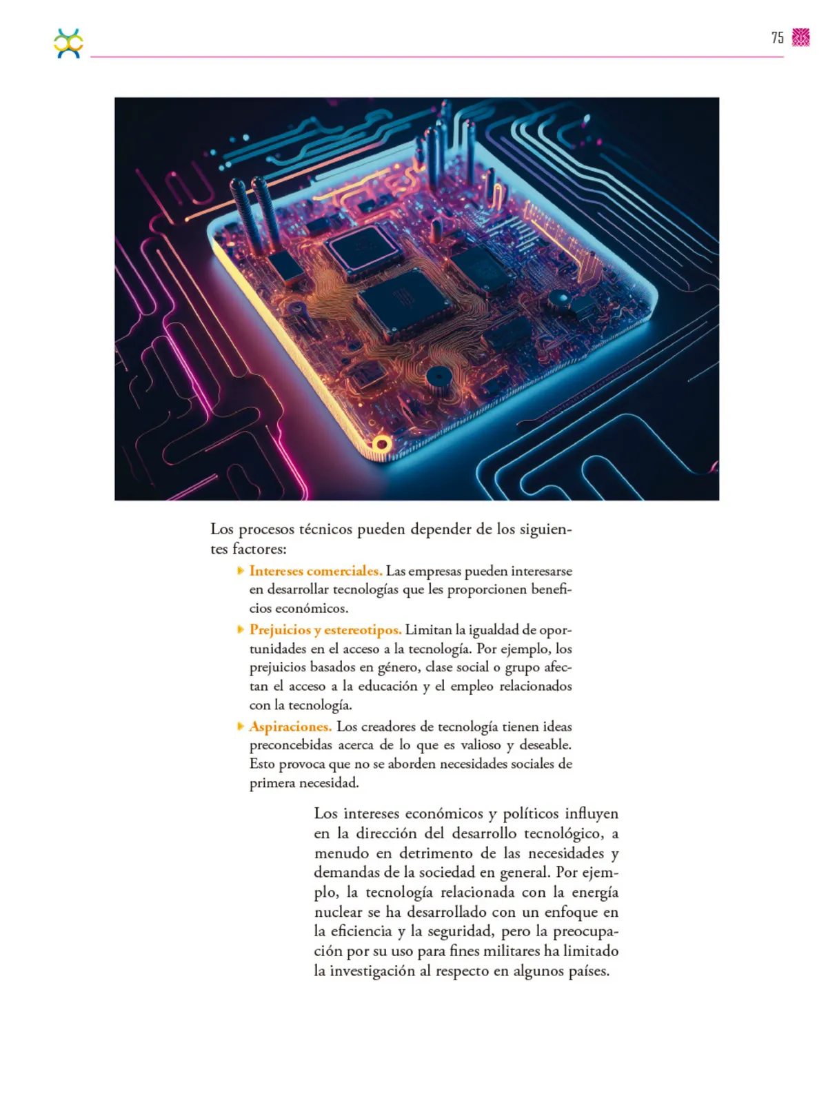 Miniatura página 76 de Colección Ximhai. De lo humano y lo comunitario.   Libro de Educación Secundaria Grado 1°  Ciclo Escolar 2025 - 2026