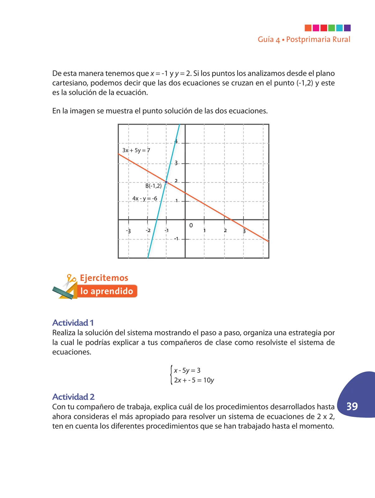 Página 40 de Matematica 9° · Postprimaria