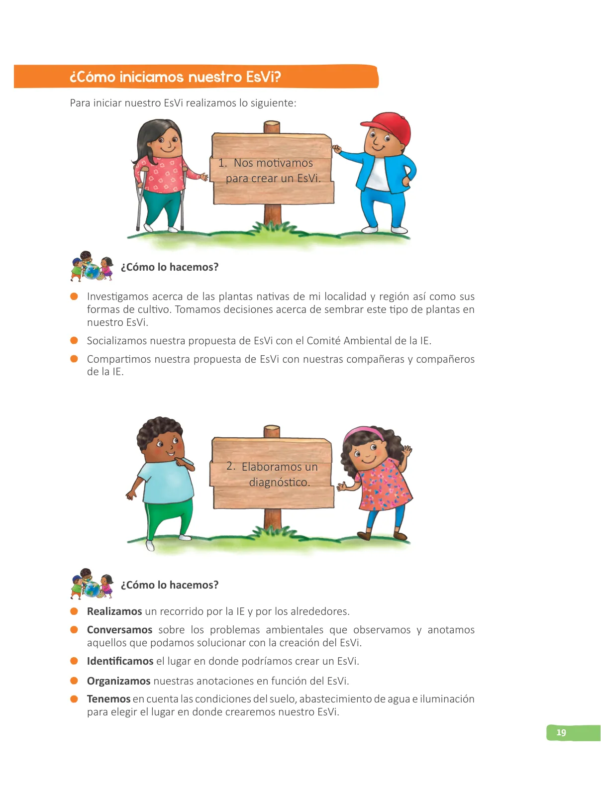 Miniatura página 21 de Guía de Educación Ambiental para el Desarrollo Sostenible : EsVi Espacio de Vida IV Ciclo. Estudiantes de 3o. y 4o. grado de Educación Primaria · 2017