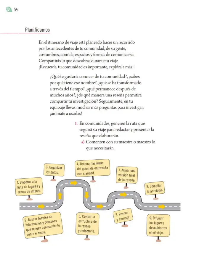 Página 57 de Proyectos de Aula. Libro de Educación Primaria Grado 5° Ciclo Escolar 2025 - 2026