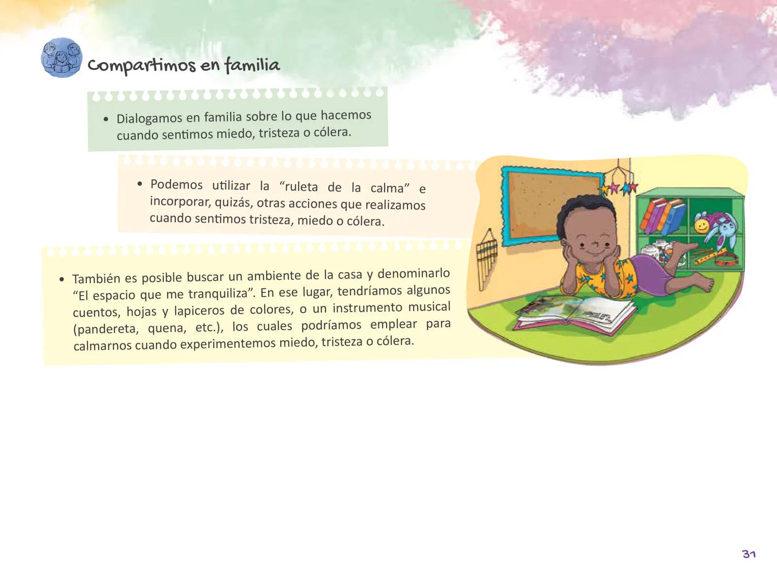 Página 33 de Cuadernillo de Tutoría 1 : primer grado de Educación Primaria · 2021