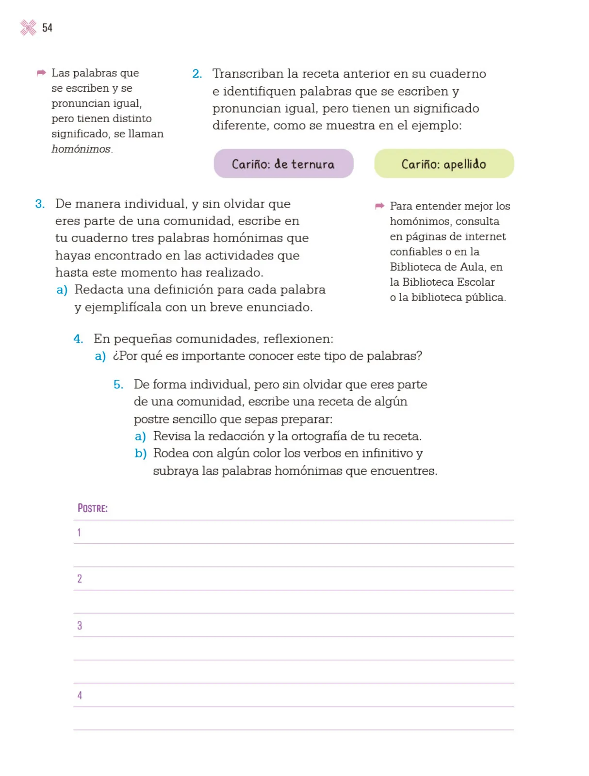 Página 57 de Proyectos Escolares. Libro de Educación Primaria Grado 4° Ciclo Escolar 2025 - 2026