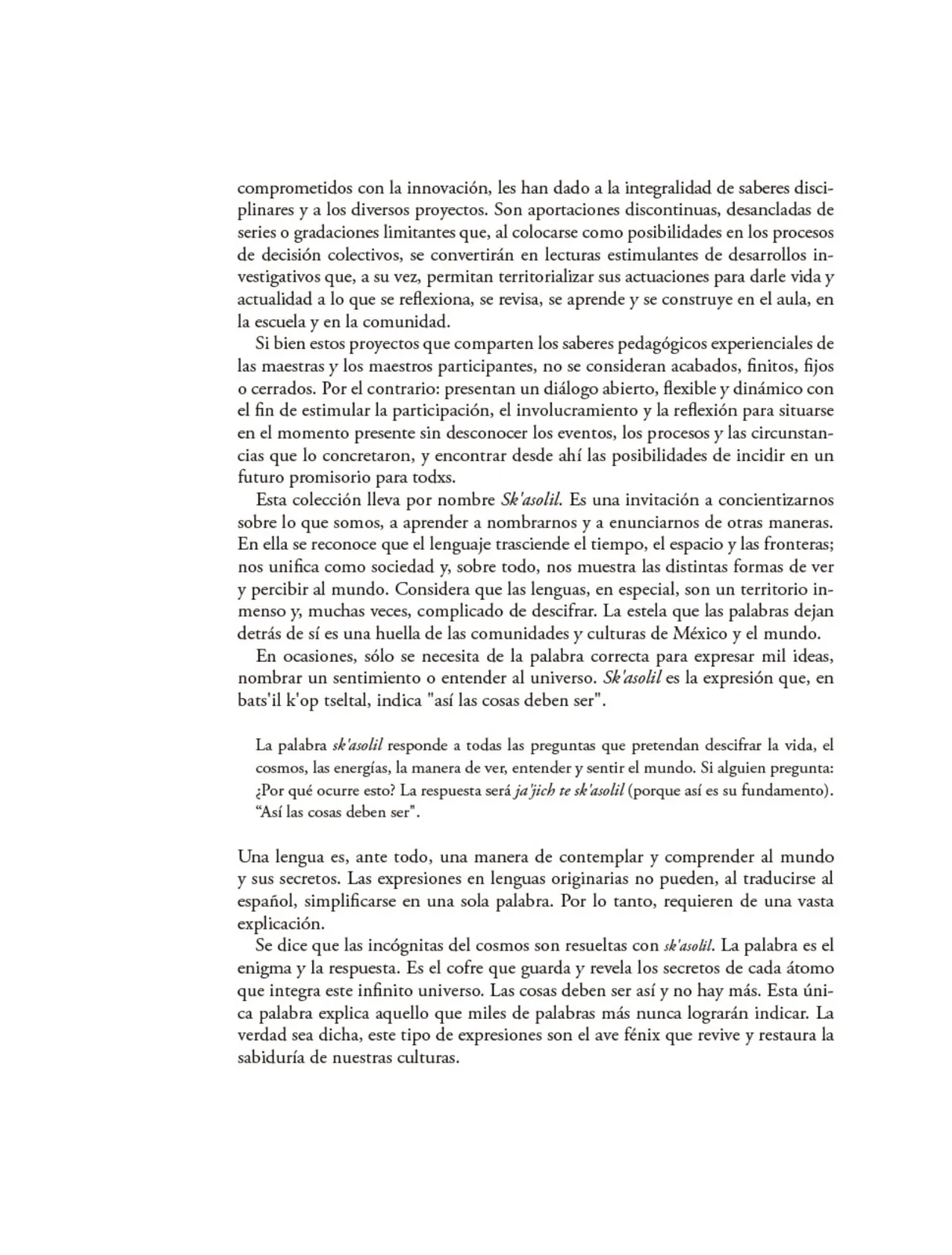 Página 9 de Colección Sk´asolil. Nuestro libro de proyectos. Libro de Educación Secundaria Grado 2° Ciclo Escolar 2025 - 2026