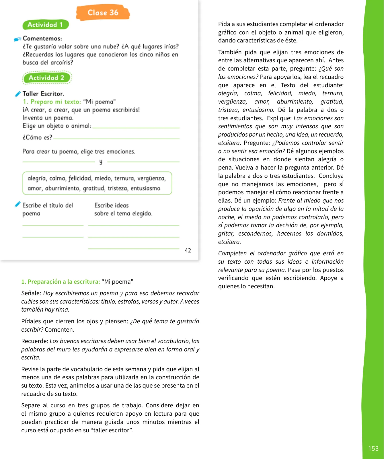 Página 154 de Lenguaje y Comunicación – Segundo Básico – Texto del Estudiante MINEDUC – Descargar PDF · 2024