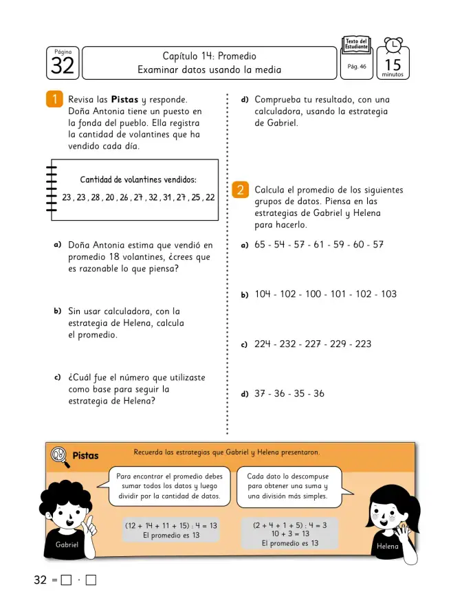 Página 34 de Sumo Primero – Quinto Básico | Texto del Estudiante MINEDUC – Descargar PDF · 2024