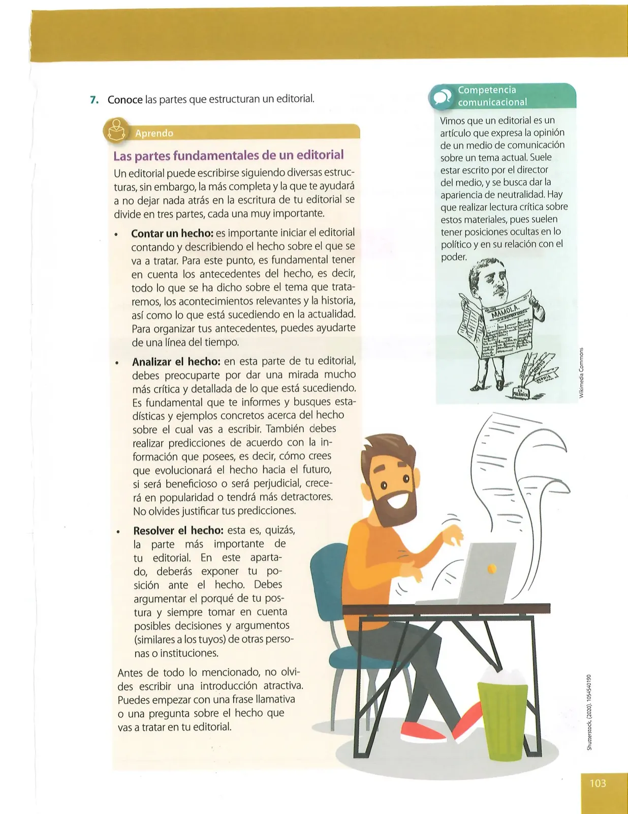 Página 103 de Lengua Y Literatura · 8 EGB · 2025