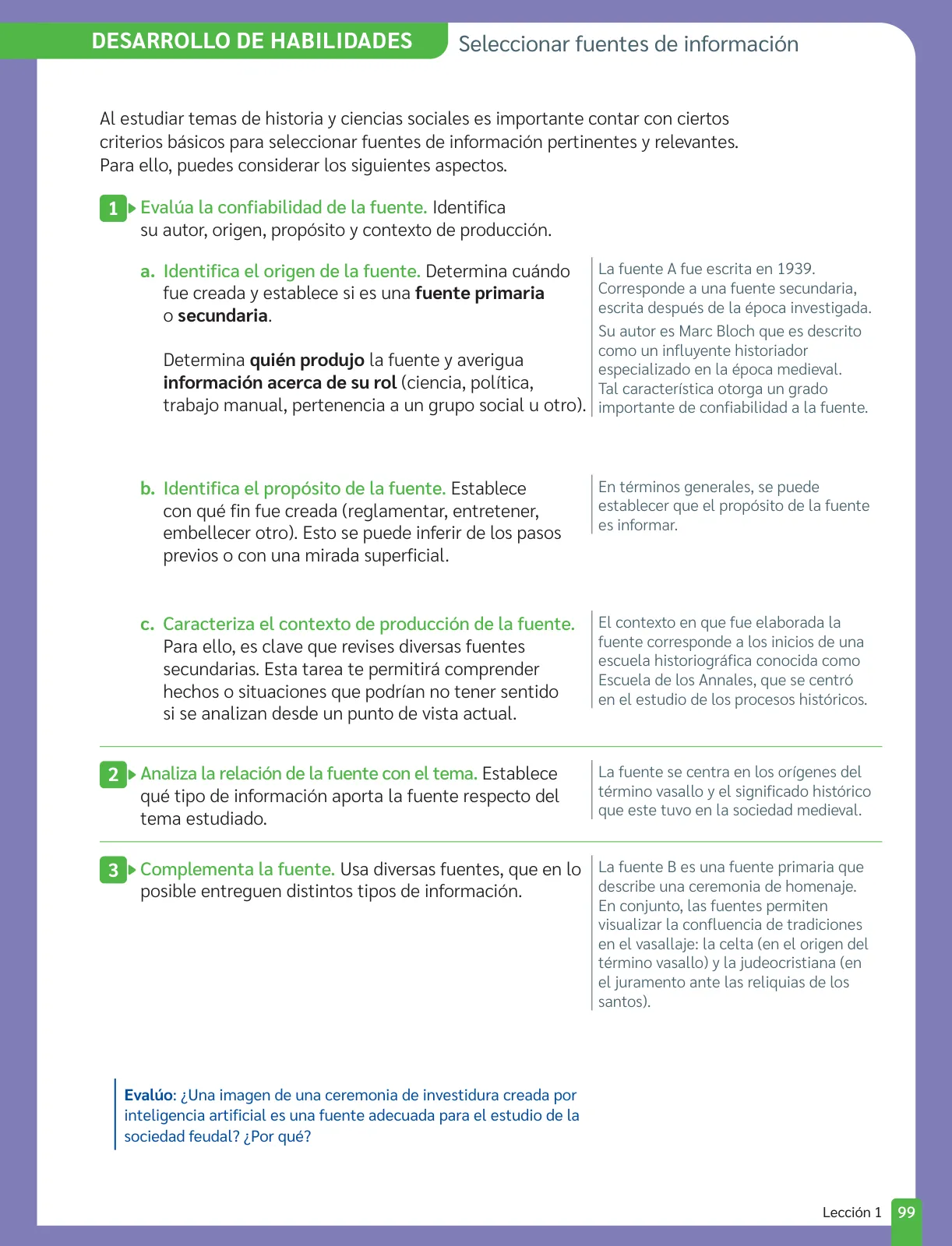 Página 101 de Historia, Geografía y Ciencias Sociales – Séptimo Básico | Texto del Estudiante MINEDUC – Descargar PDF · 2024