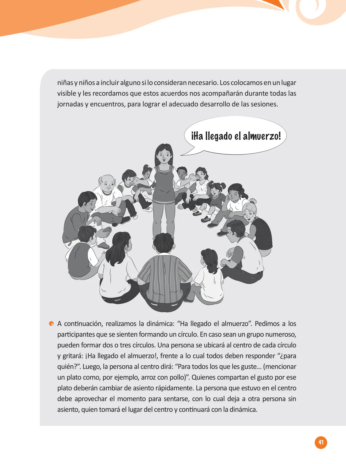 Página 43 de Guía para el trabajo docente con las familias del ciclo IV de Primaria · 2016