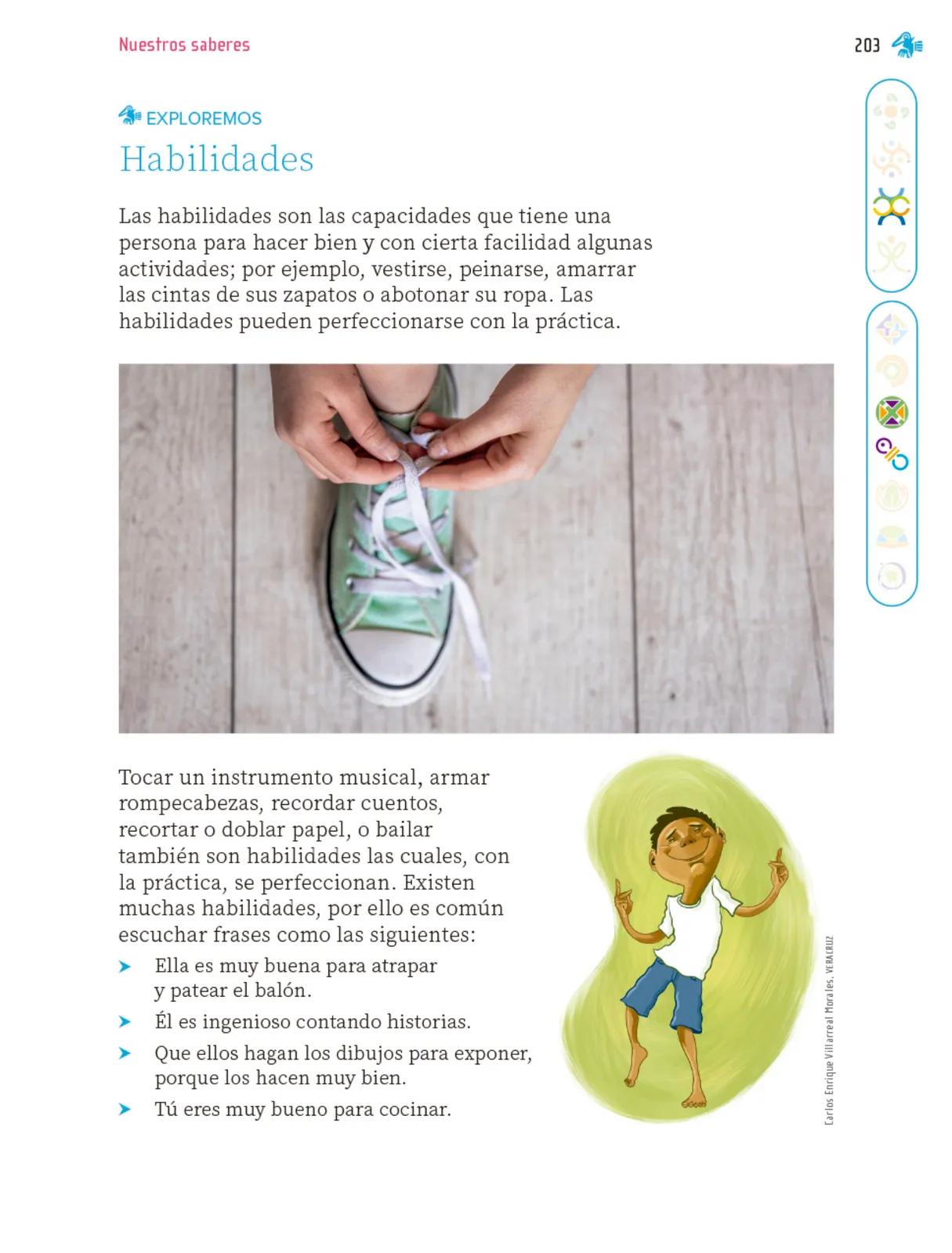 Página 204 de Nuestros saberes: Libro para alumnos, maestros y familia. Libro de Educación Primaria Grado 1° Ciclo Escolar 2025 - 2026