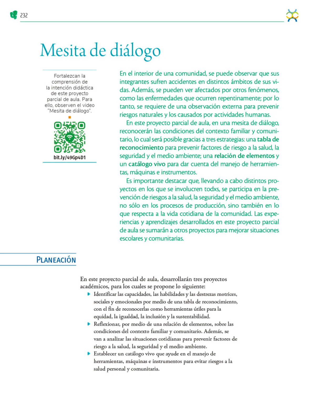 Página 233 de Colección Nanahuatzin. Nuestro libro de Proyectos.  Tomo II.  Libro de Educación Telesecundaria Grado 3°  Ciclo Escolar 2025 - 2026