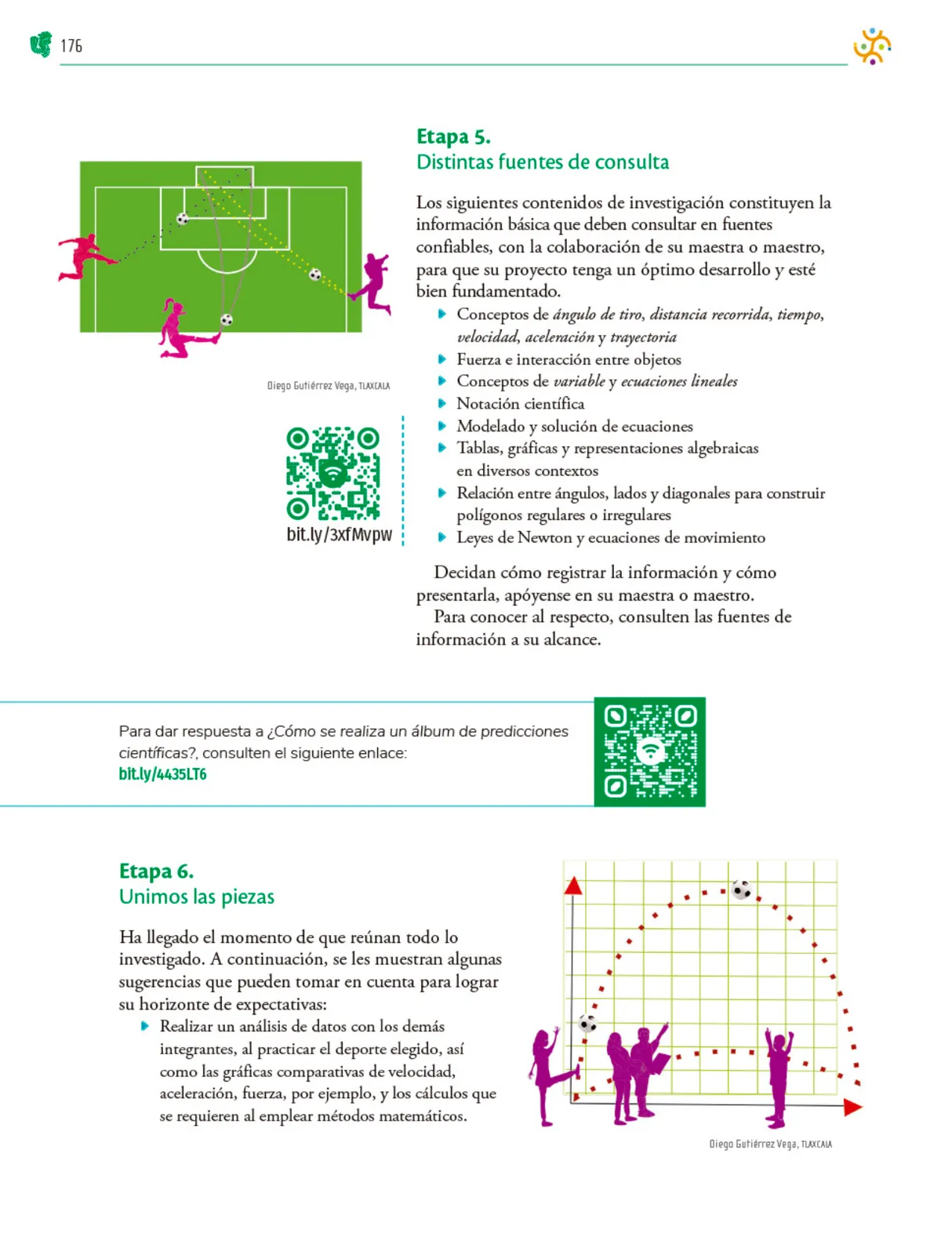 Página 177 de Colección Sk´asolil. Nuestro libro de Proyectos. Tomo I. Libro de Educación Telesecundaria Grado 2° Ciclo Escolar 2025 - 2026