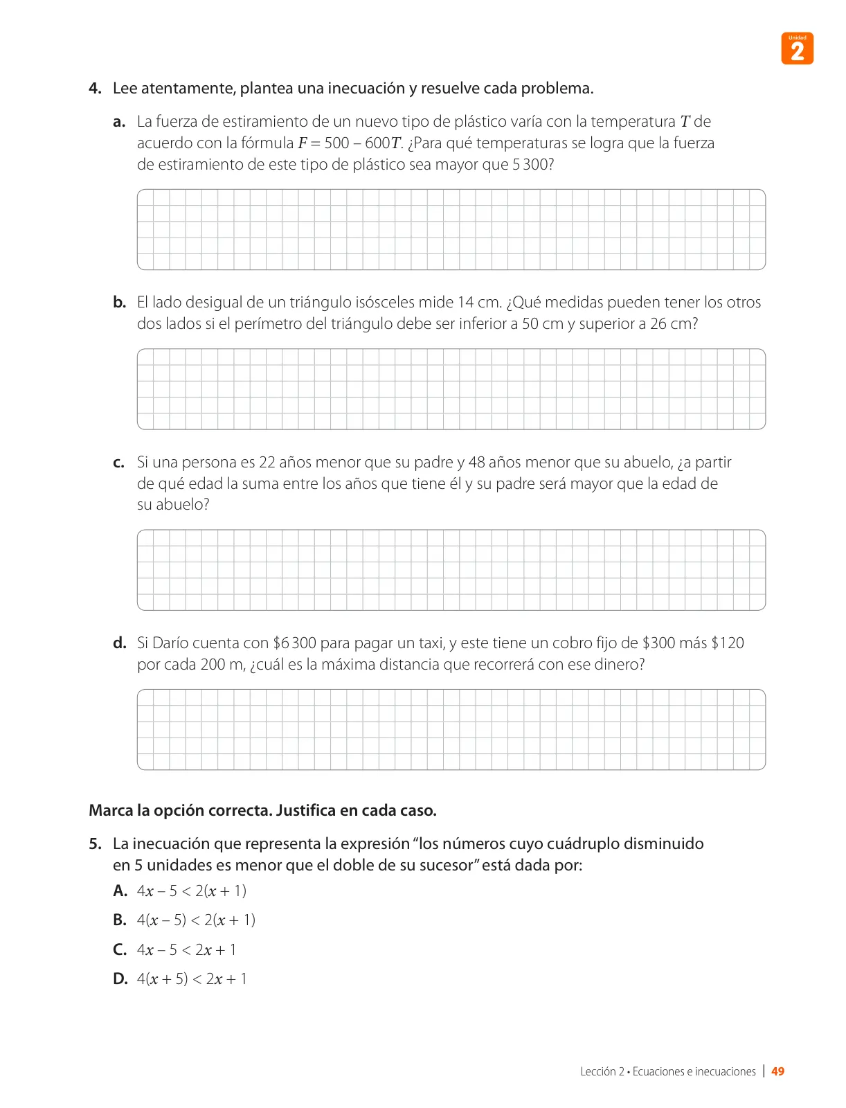 Página 51 de Matemática – Octavo Básico | Texto del Estudiante MINEDUC – Descargar PDF · 2024