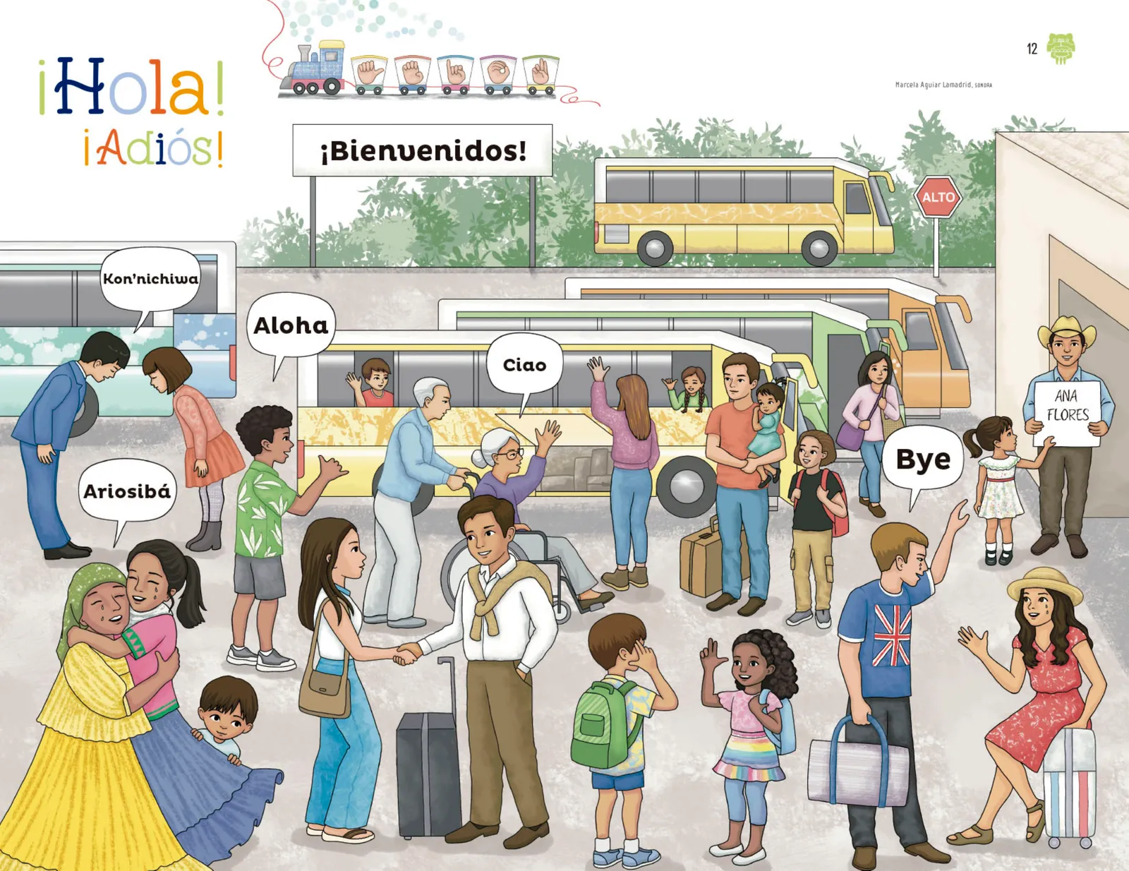 Miniatura página 13 de Explorar e imaginar con mi libro de Preescolar.   Libro de Educación Preescolar Grado 2°  Ciclo Escolar 2025 - 2026
