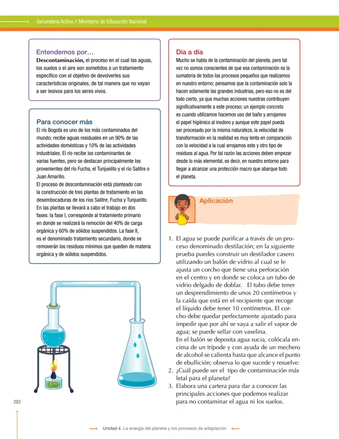 Página 282 de Ciencias Naturales 9° · Secundaria Activa