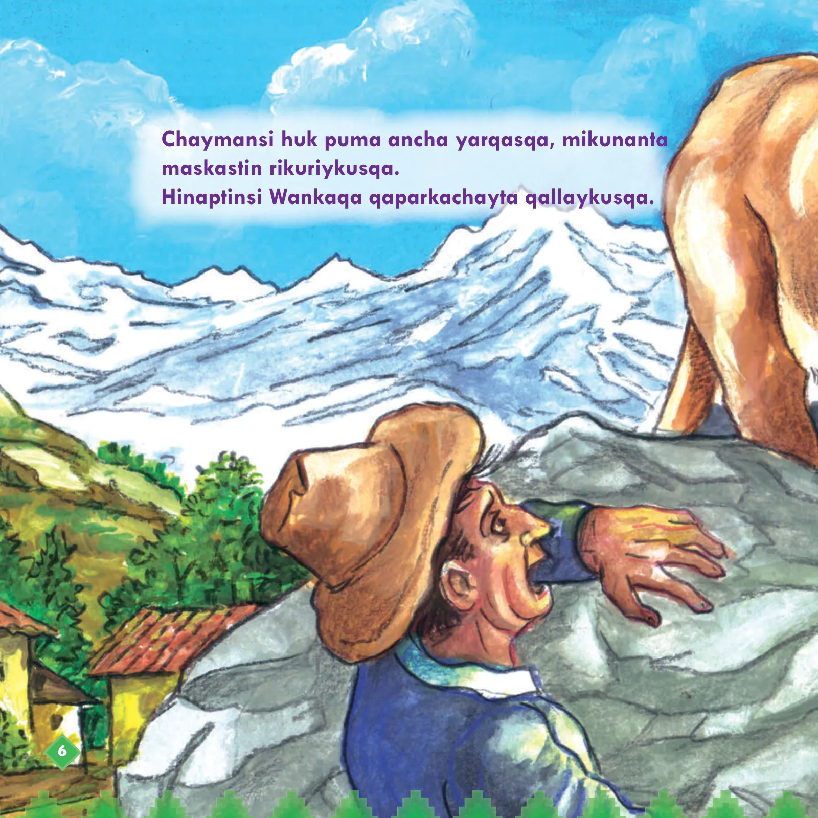 Miniatura página 8 de Llaqtaypa Kawsayninkuna. Saberes de los pueblos - 4° Primaria - Quechua chanka · 2023
