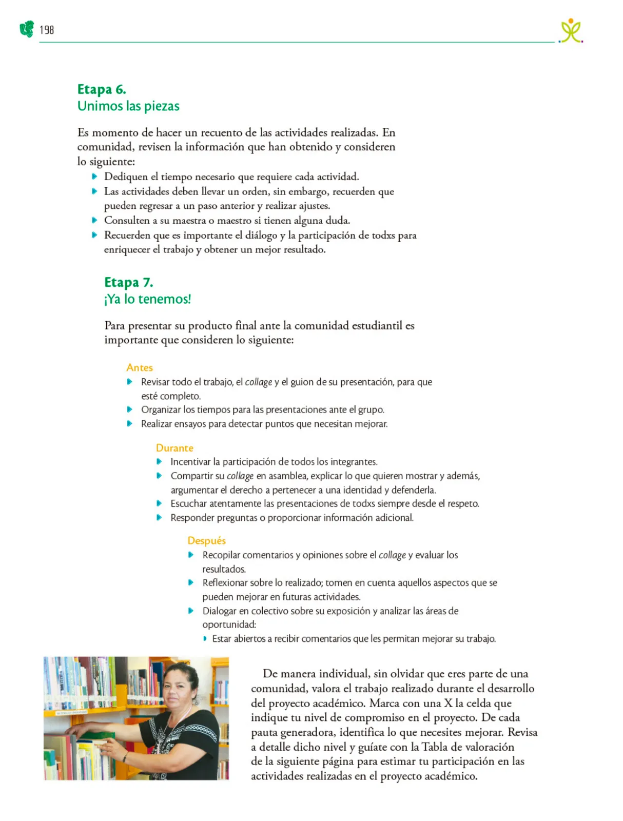 Página 199 de Colección Sk´asolil. Nuestro libro de Proyectos. Tomo I. Libro de Educación Telesecundaria Grado 2° Ciclo Escolar 2025 - 2026