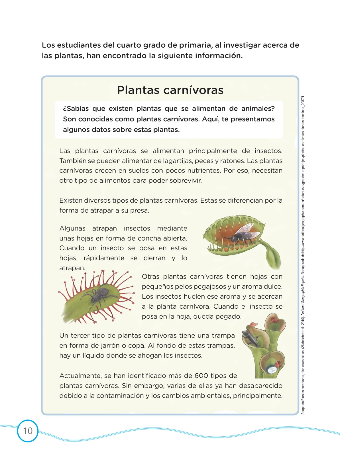 Miniatura página 10 de Kit de evaluación Salida Demostrando lo que aprendimos : Comunicación, tercer trimestre, ﻿Cuarto grado - Primaria · 2019