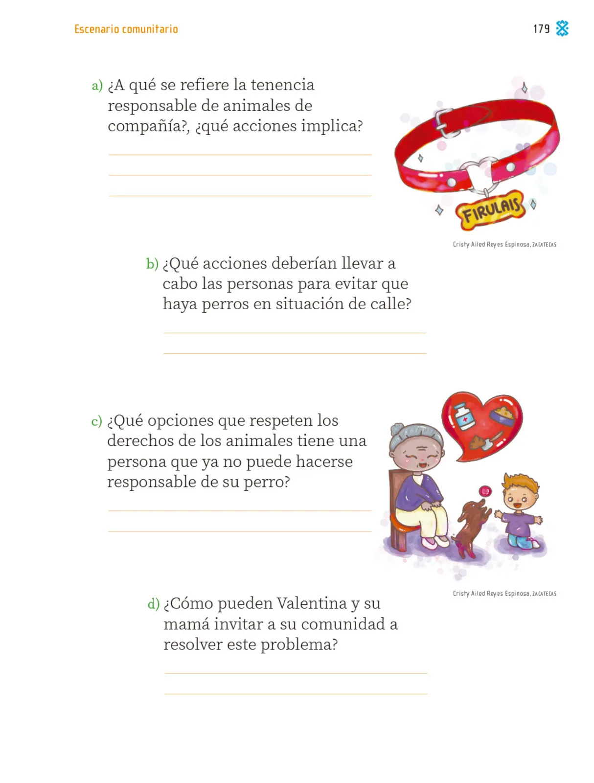 Miniatura página 182 de Proyectos Comunitarios.   Libro de Educación Primaria Grado 2°  Ciclo Escolar 2025 - 2026