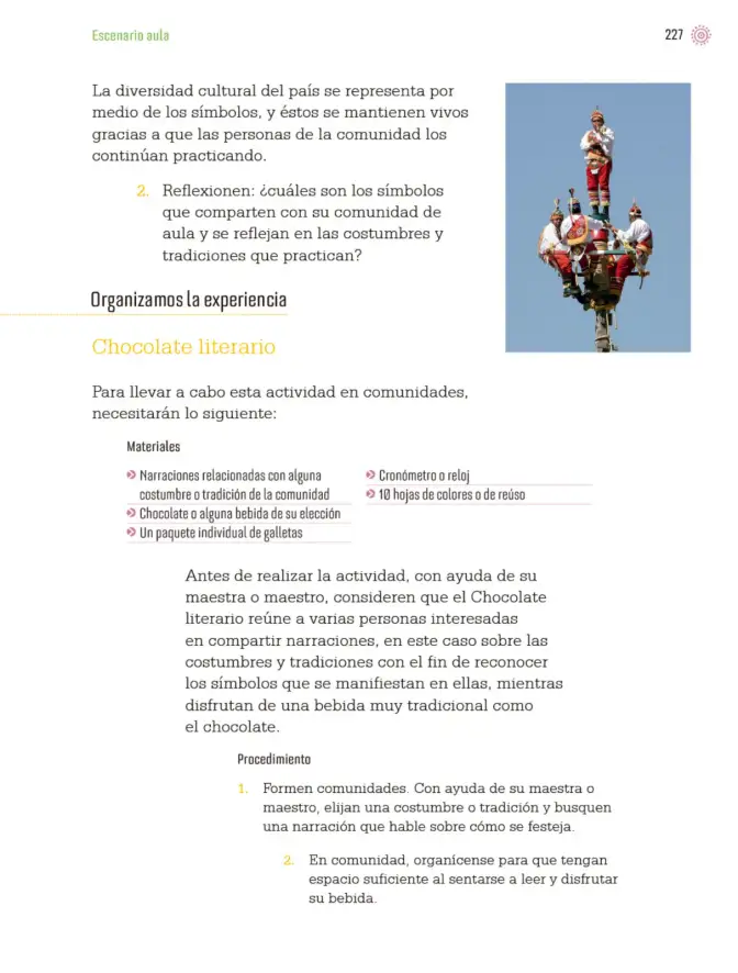 Página 230 de Proyectos de Aula. Libro de Educación Primaria Grado 3° Ciclo Escolar 2025 - 2026
