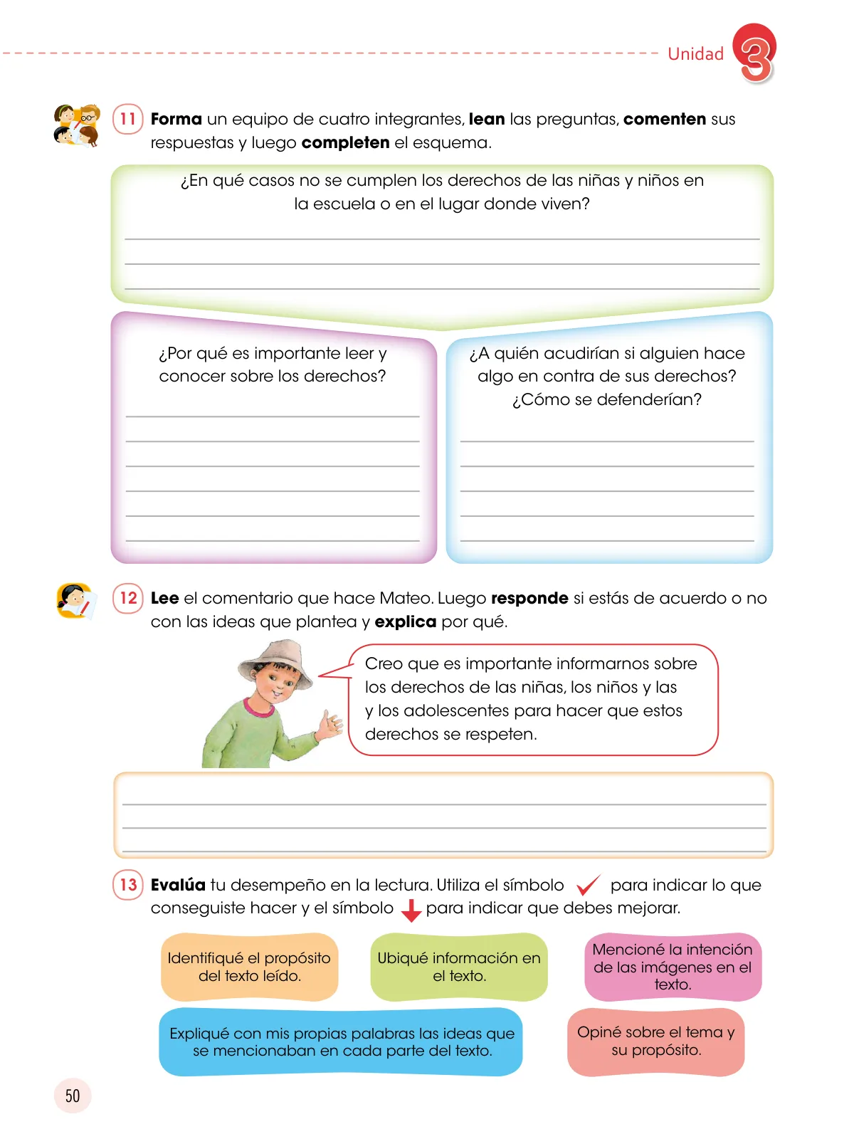 Miniatura página 51 de Comunicación 6 : cuaderno de trabajo para sexto grado de Educación Primaria 2019 · 2019