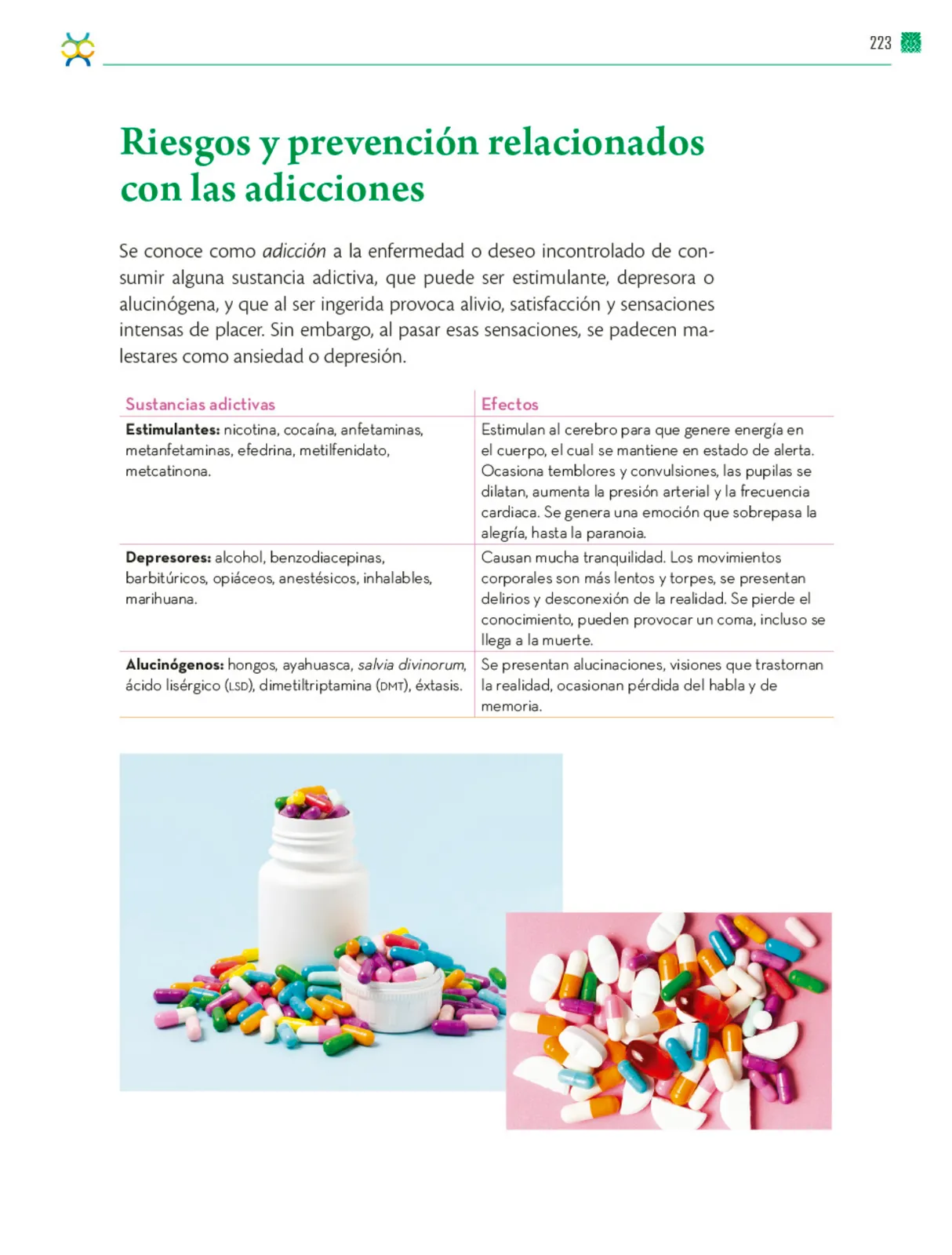 Página 224 de Colección Ximhai. De lo humano y lo comunitario.   Libro de Educación Telesecundaria Grado 1°  Ciclo Escolar 2025 - 2026