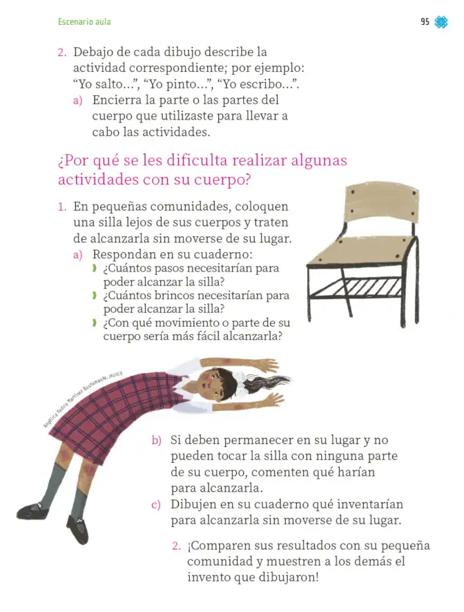 Página 96 de Proyectos de Aula. Libro de Educación Primaria Grado 1° Ciclo Escolar 2025 - 2026