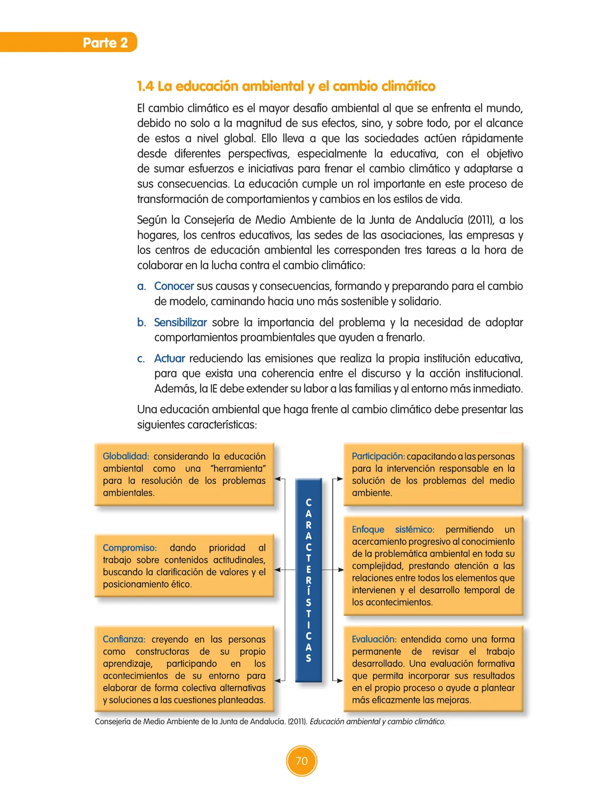 Página 138 de Guía de educación ambiental para el desarrollo sostenible : cambio climático · 2016