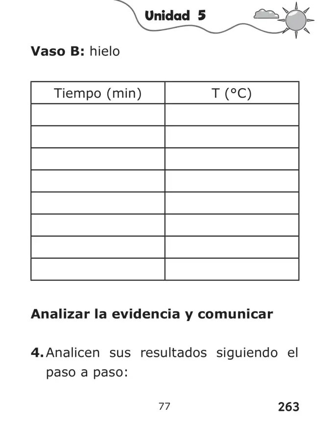 Página 263 de Libro de Ciencias Naturales – Quinto Básico | Texto del Estudiante MINEDUC – Descargar PDF · 2024