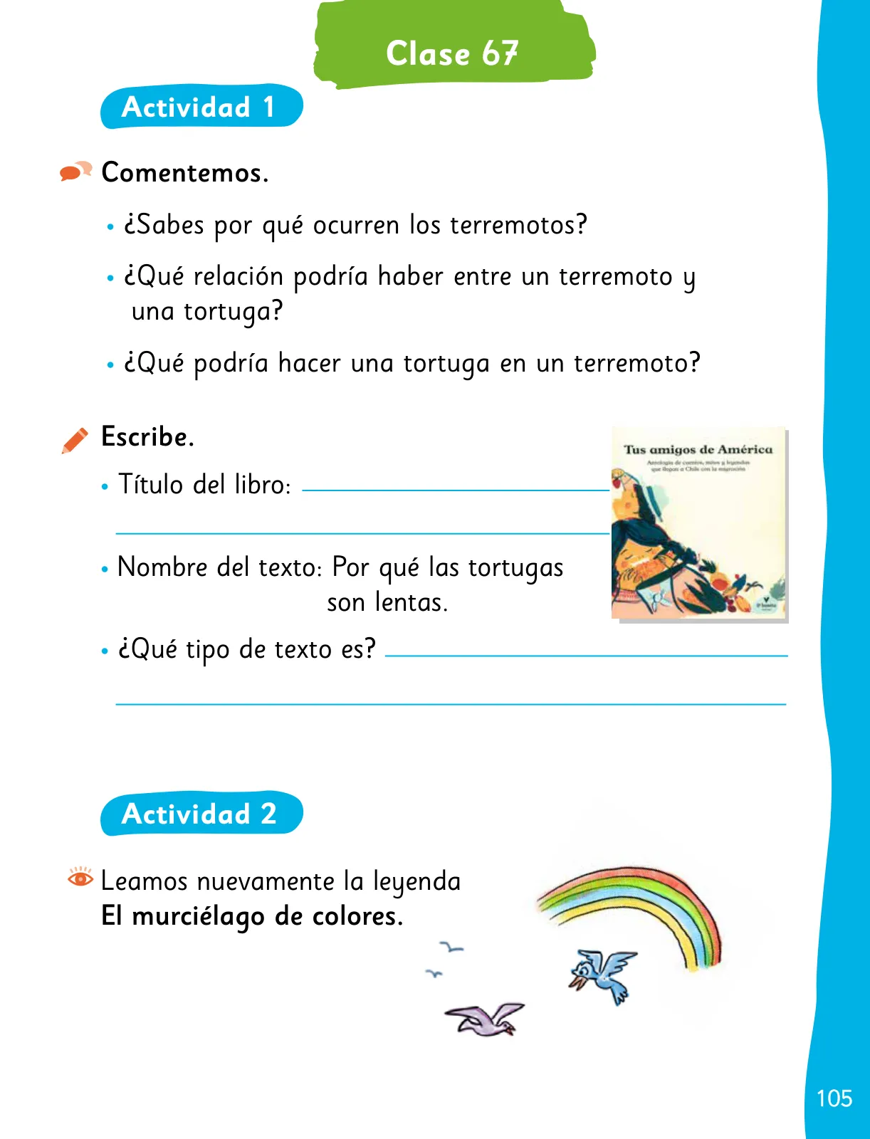 Miniatura página 107 de Lenguaje y Comunicación – Segundo Básico – Texto del Estudiante MINEDUC – Descargar PDF · 2024