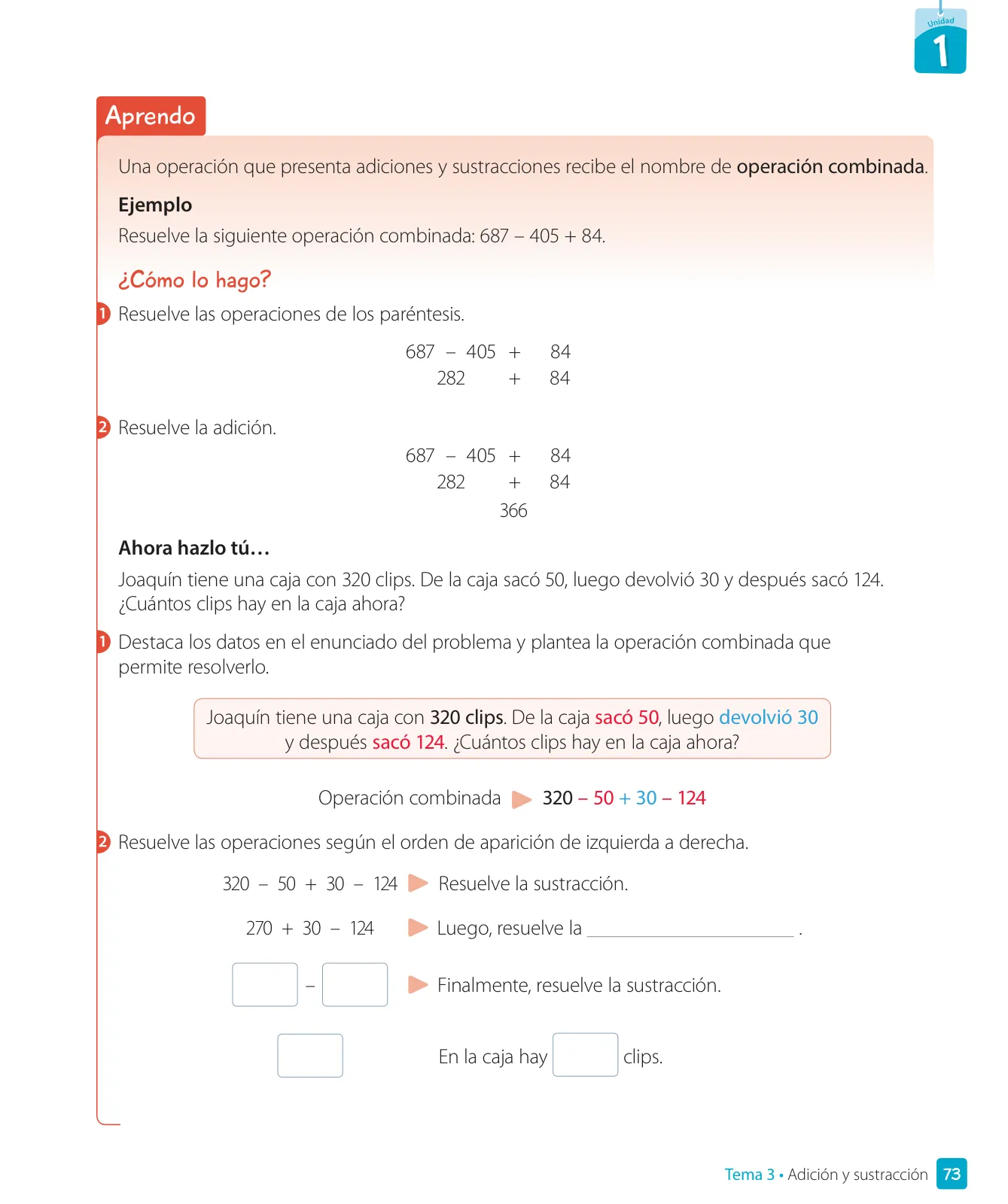 Miniatura página 75 de Matemática – Tercero Básico | Texto del Estudiante MINEDUC – Descargar PDF · 2024