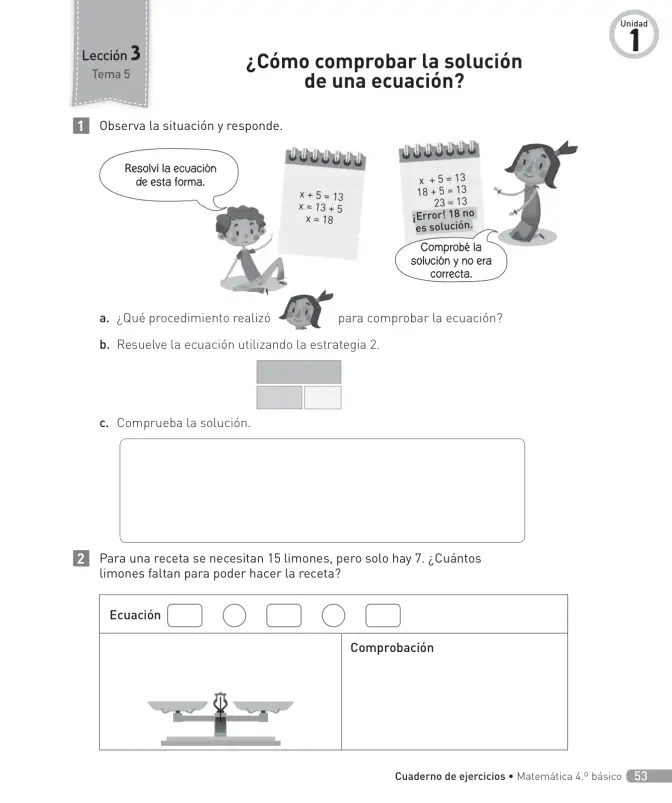 Página 54 de Matemática – Cuarto Básico | Texto del Estudiante MINEDUC – Descargar PDF · 2024