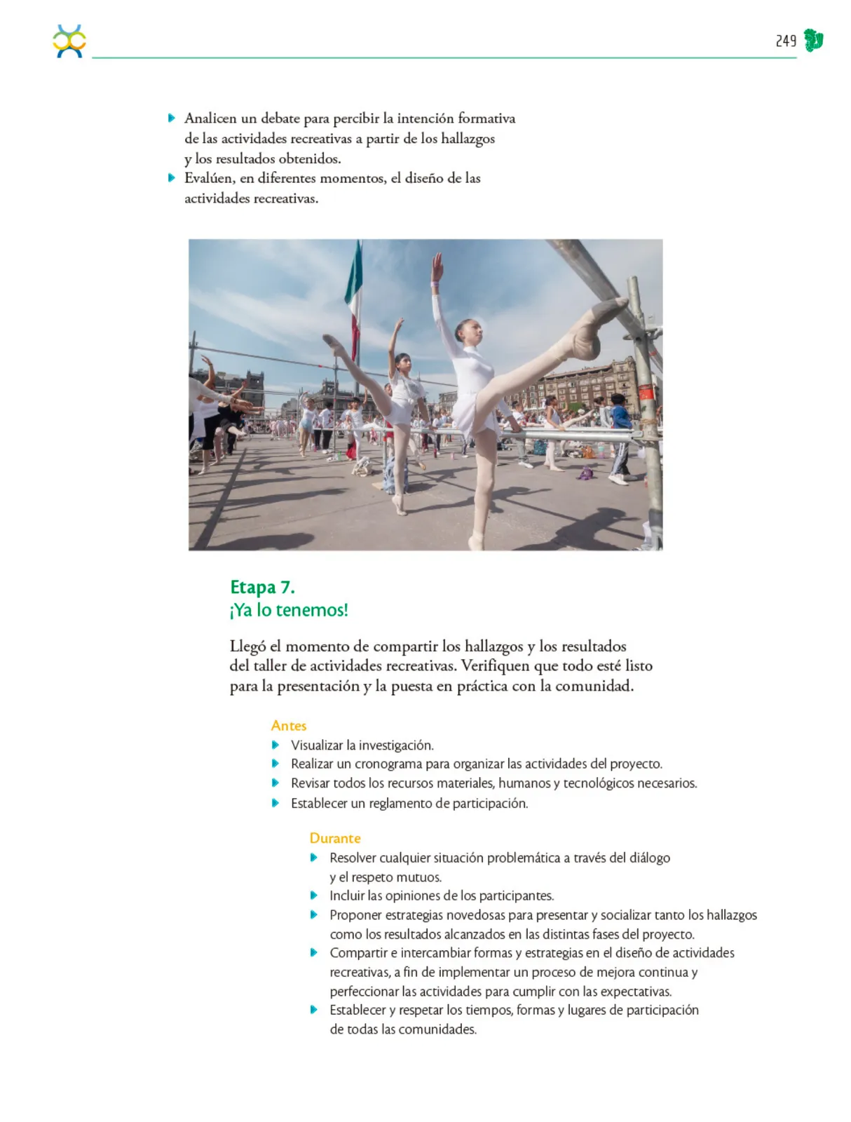 Página 250 de Colección Sk´asolil. Nuestro libro de Proyectos. Tomo III. Libro de Educación Telesecundaria Grado 2° Ciclo Escolar 2025 - 2026