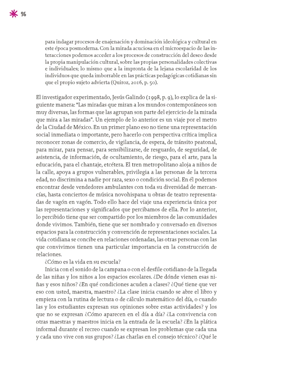 Miniatura página 97 de Un libro sin recetas para la maestra y el maestro. Fase 6.   Libro de Educación Telesecundaria Grado 1°, 2°, 3°  Ciclo Escolar 2025 - 2026