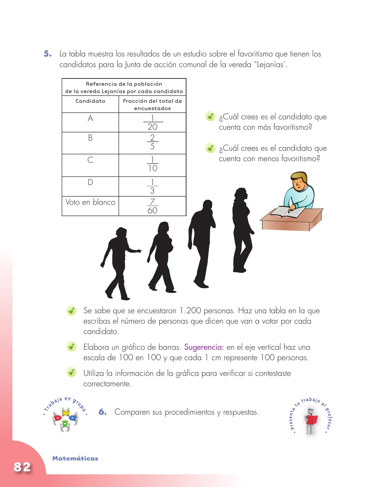 Página 82 de Matematica 4° · Cartilla 01