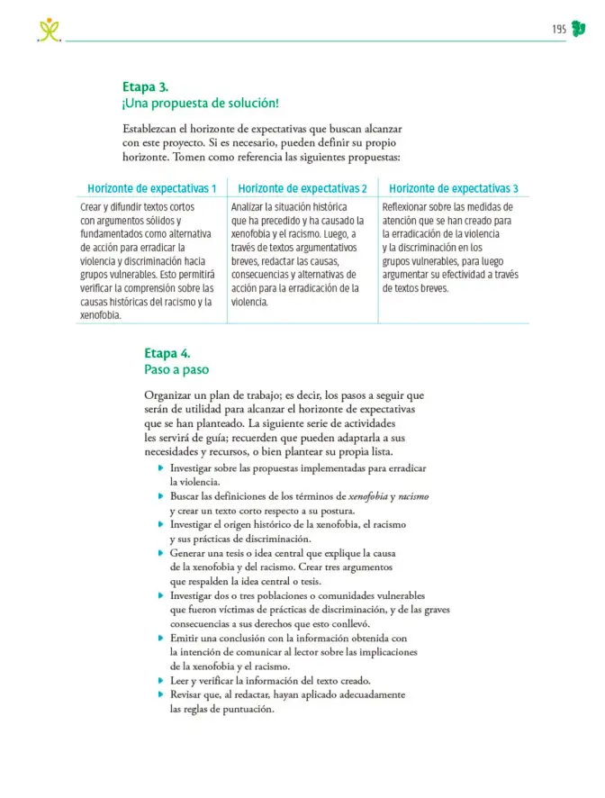 Página 196 de Colección Ximhai. Nuestro libro de Proyectos. Tomo III. Libro de Educación Telesecundaria Grado 1° Ciclo Escolar 2025 - 2026