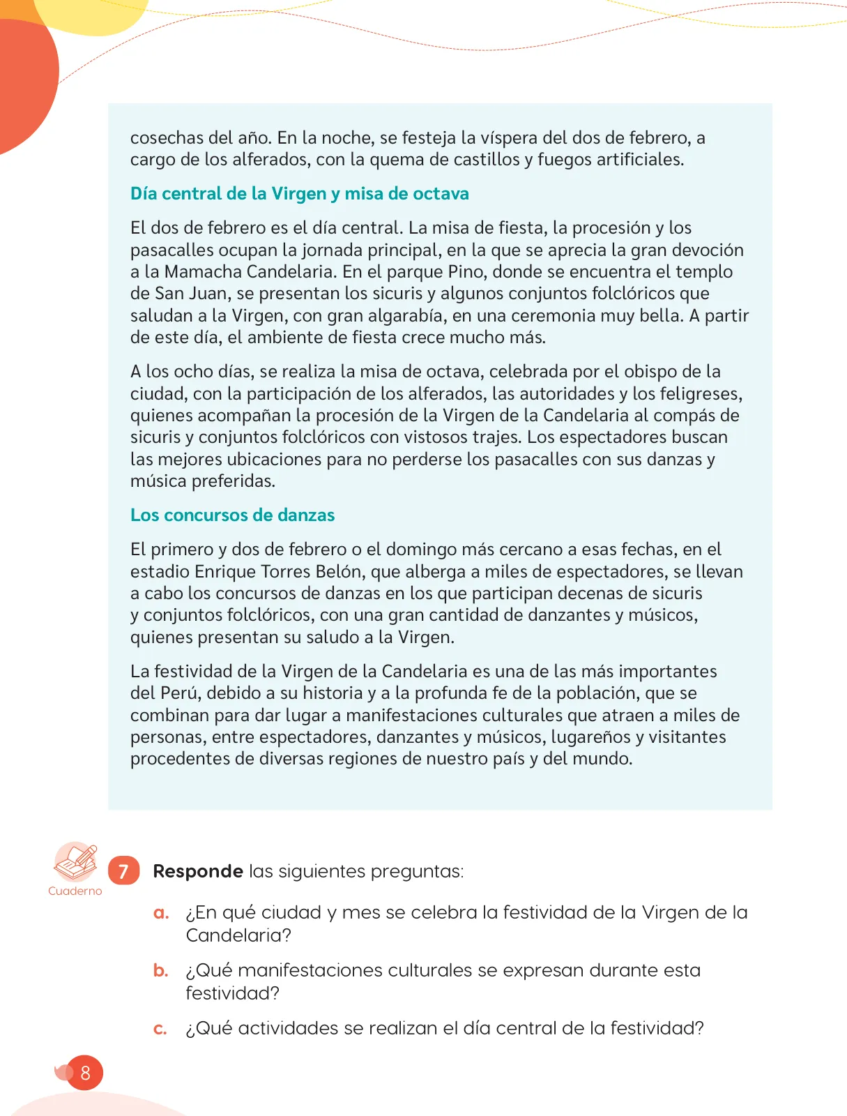 Miniatura página 10 de Cuadernillo de Comunicación 4, cuarto grado de Primaria · 2023