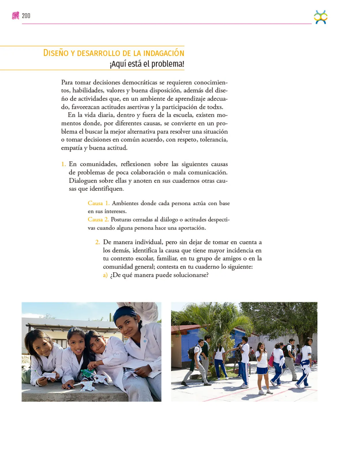 Miniatura página 201 de Colección Sk´asolil. Nuestro libro de proyectos.   Libro de Educación Secundaria Grado 2°  Ciclo Escolar 2025 - 2026