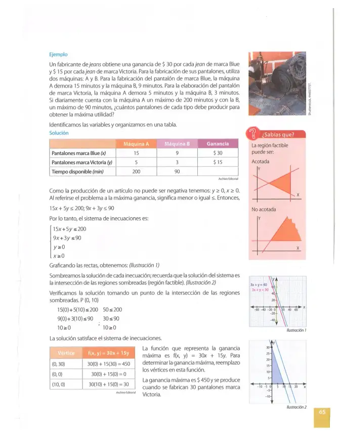 Página 65 de Matematica 10° · Egb 10 Matematica 2025 · 2025