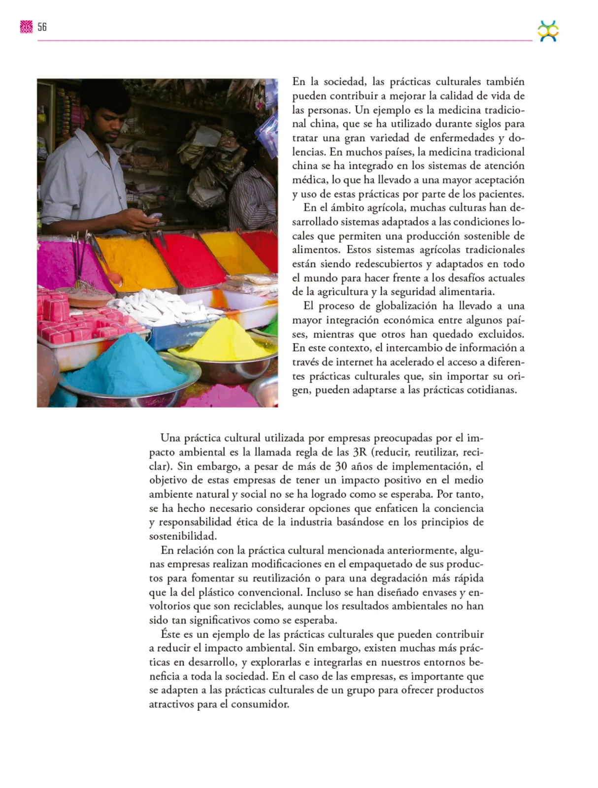 Miniatura página 57 de Colección Ximhai. De lo humano y lo comunitario.   Libro de Educación Secundaria Grado 1°  Ciclo Escolar 2025 - 2026